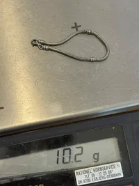 Pandora armbånd - sterlingsølv - 10,2 gram