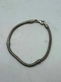 Pandora armbånd - sterlingsølv - 10,2 gram