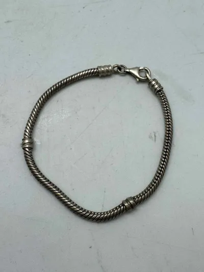 Pandora armbånd - sterlingsølv - 10,2 gram