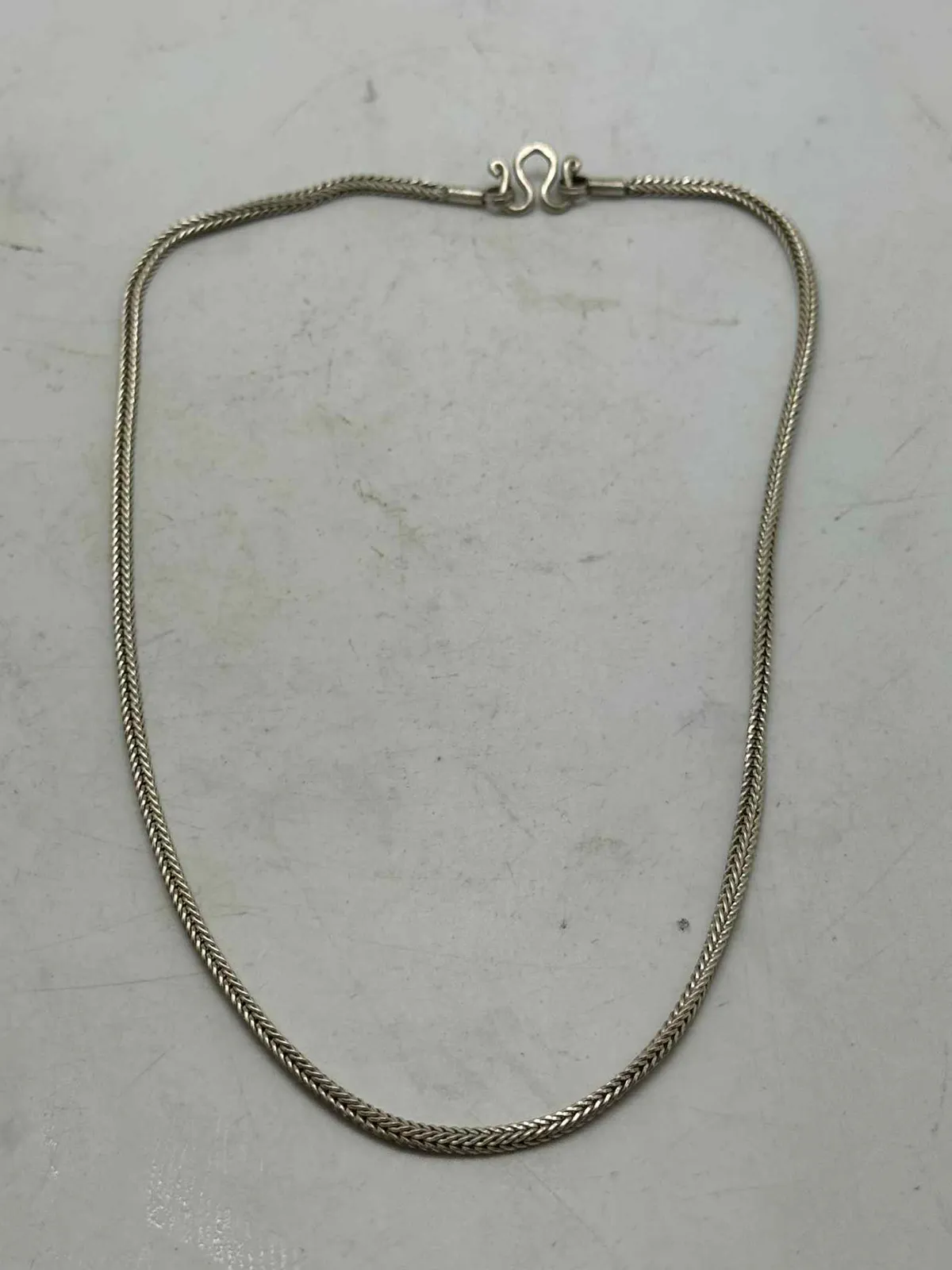 Halskæde - sterlingsølv - 13,2 gram