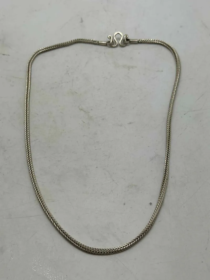 Halskæde - sterlingsølv - 13,2 gram