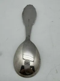 Original dansk national ske - nysølv