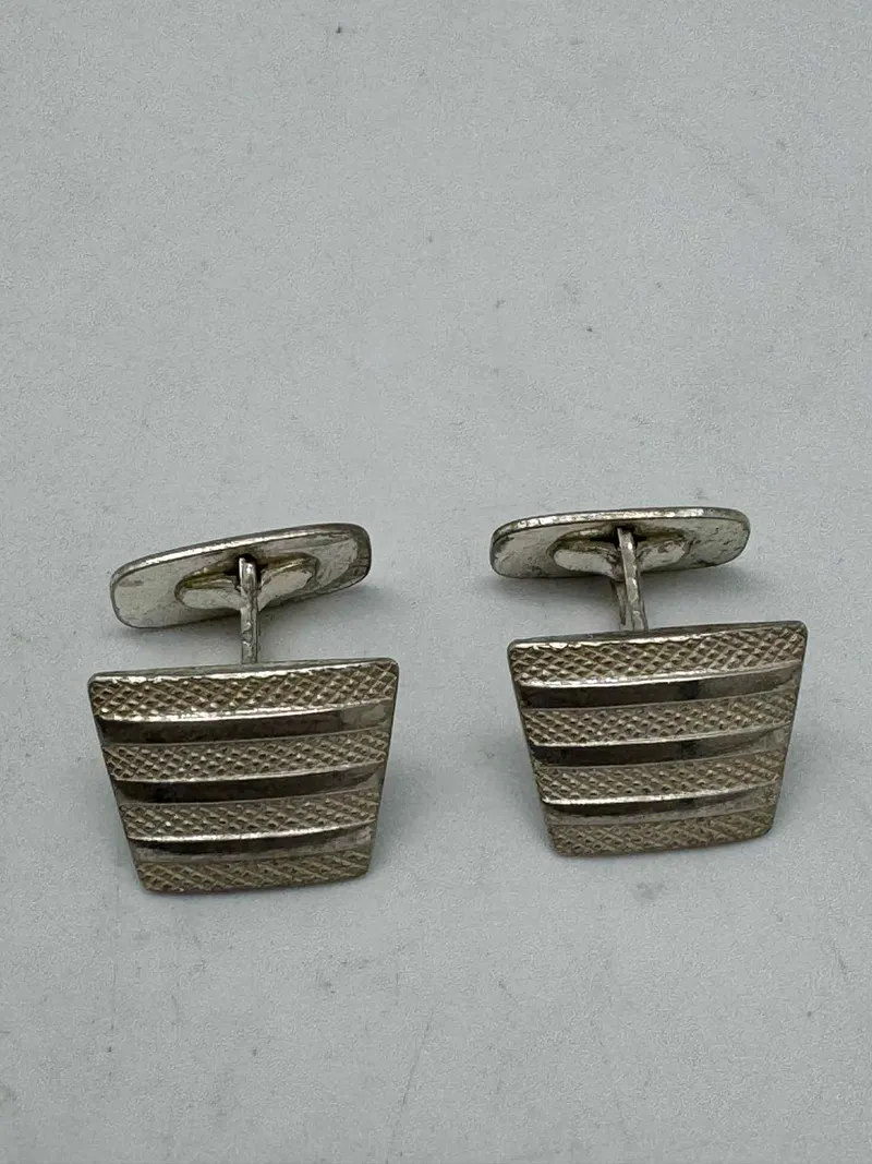 Franske manchetknapper - sterlingsølv - 10 gram