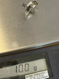 Franske manchetknapper - sterlingsølv - 10 gram