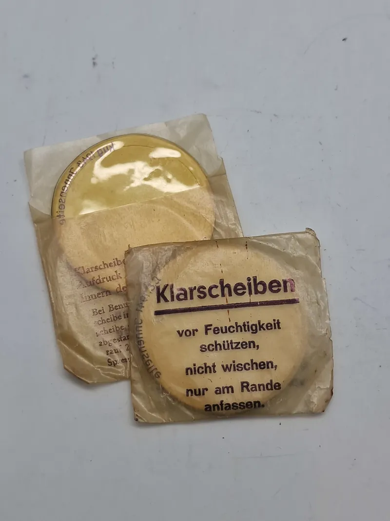 Originale ekstra “øjne” for tysk gasmaske - ww2