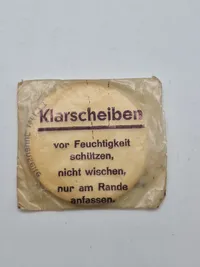 Originale ekstra “øjne” for tysk gasmaske - ww2