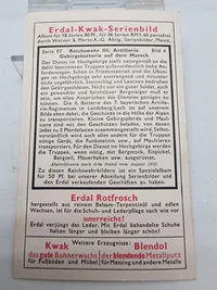 Originale Erdal-Kwak-Serienbild - ww2