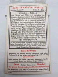 Originale Erdal-Kwak-Serienbild - ww2