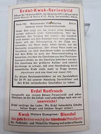 Originale Erdal-Kwak-Serienbild - ww2
