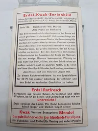 Originale Erdal-Kwak-Serienbild - ww2
