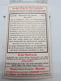 Originale Erdal-Kwak-Serienbild - ww2