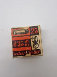 Samling originale patronæsker fra 1930’erne og ww2