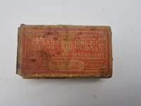 Samling originale patronæsker fra 1930’erne og ww2
