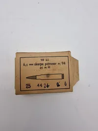 Originale ww2 patronæsker