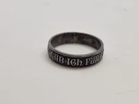 Original Tysk WW1 patriotisk fingering