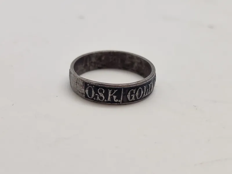 Original Tysk WW1 patriotisk fingering