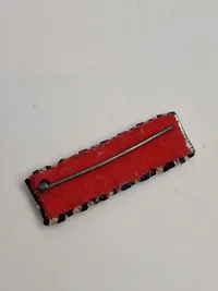Original Bandspange Feldspange WW1 - 3 Auszeichnungen EK2 1914, Braunschweig Kriegsverdienstkreuz und Ehrenkreuz des Weltkrieges