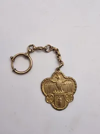 Original Tysk WW1 patriotisk urvedhæng