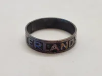 Original Tysk WW1 patriotisk fingering