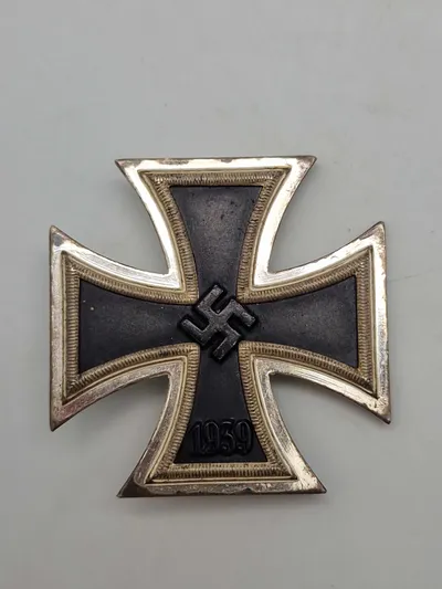 Originalt Jernkors 1939 1 klasse umærket Otto Schickle Pforzheim