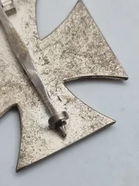 Originalt Jernkors 1939 1 klasse umærket Otto Schickle Pforzheim