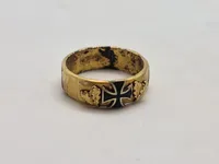 Original Tysk WW1 patriotisk fingering