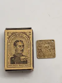 Original Tysk WW1 patriotisk token