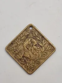 Original Tysk WW1 patriotisk token