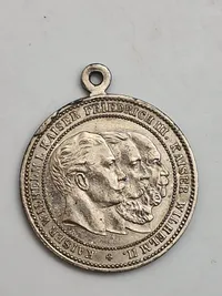 Original Tysk WW1 patriotisk token