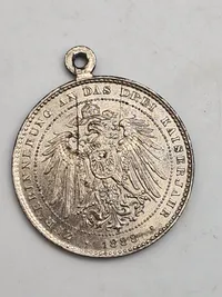 Original Tysk WW1 patriotisk token