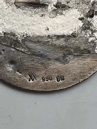 Original Tysk WW1 patriotisk token
