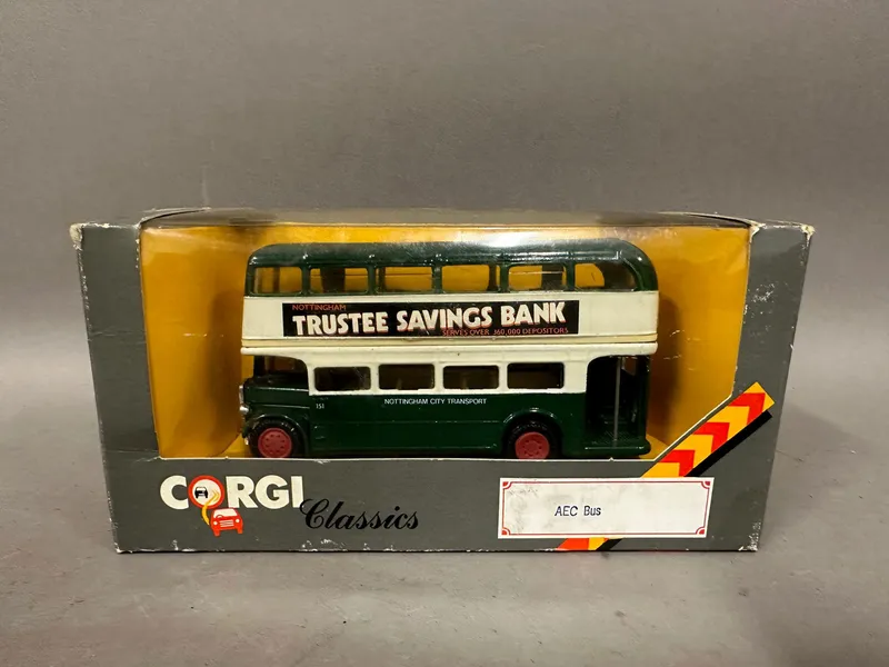 Original stor Corgi Classics i æske fra 1985 Made in England