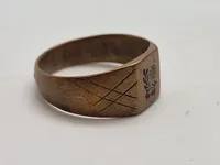 Original Tysk WW1 patriotisk fingering
