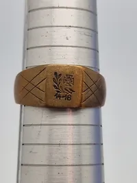 Original Tysk WW1 patriotisk fingering