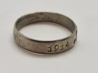 Original Tysk WW1 patriotisk fingering