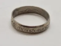 Original Tysk WW1 patriotisk fingering