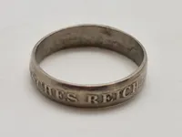 Original Tysk WW1 patriotisk fingering