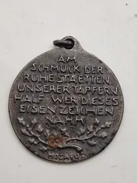 Original Tysk WW1 patriotisk smykke
