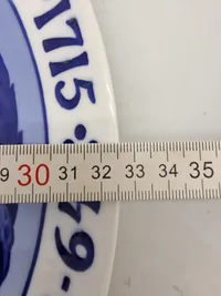 Sjælden prøve platte stor