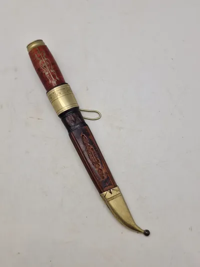 Original finsk Puukko kniv - ekstremt veludført