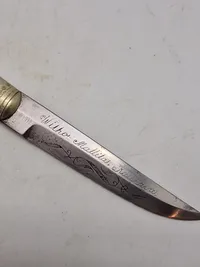 Original finsk Puukko kniv - ekstremt veludført