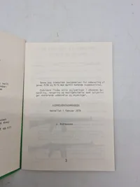 Samling DK militær manualer