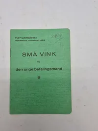 Samling DK militær manualer