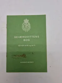 Samling DK militær manualer