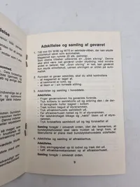 Samling DK militær manualer