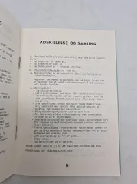Samling DK militær manualer