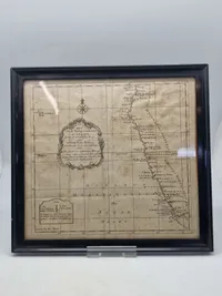 Original Dansk kort over afrika