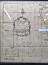 Original Dansk kort over afrika