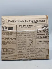 Original Dansk kort over afrika
