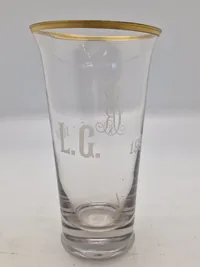 Originalt Christian X livgarde glas